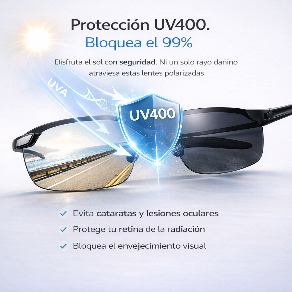 VisioFlex® Gafas Progresivas Fotocromáticas +¡Paga 1 y Llévate 2!+ Funda de Cuero para Gafa REGALO + SOLO HOY 🔥