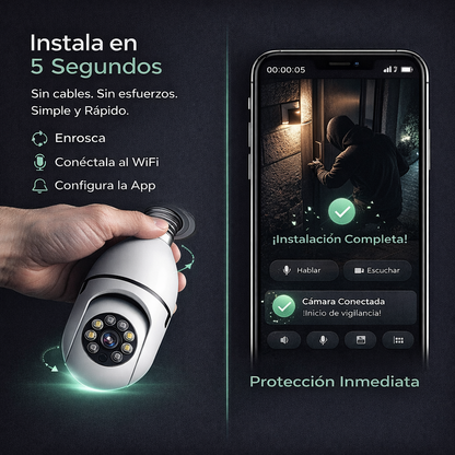 👁️ SafeLamp™ — La Cámara Invisible Que Protege tu Familia + ¡Control Total Desde Cualquier Lugar! SOLO HOY🔥