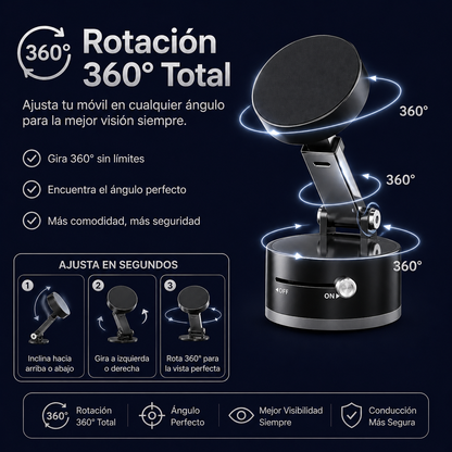NovaMag™ - Soporte Magnético Profesional 360°+ ¡60% DE DESCUENTO SOLO HOY!