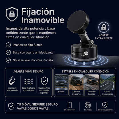 NovaMag™ - Soporte Magnético Profesional 360°+ ¡60% DE DESCUENTO SOLO HOY!