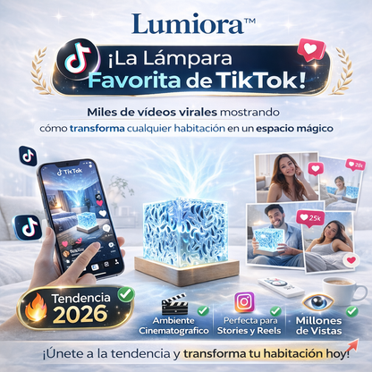 Lumiora™ – Lámpara que Crea una Atmósfera Relajante+¡60 % DE DESCUENTO SOLO HOY!