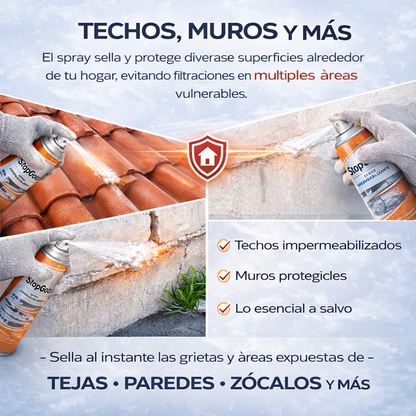 StopGota™ – Spray Impermeabilizante + ¡Paga 1 y llévate 2! SOLO HOY + REGALO EXCLUSIVO 🔥