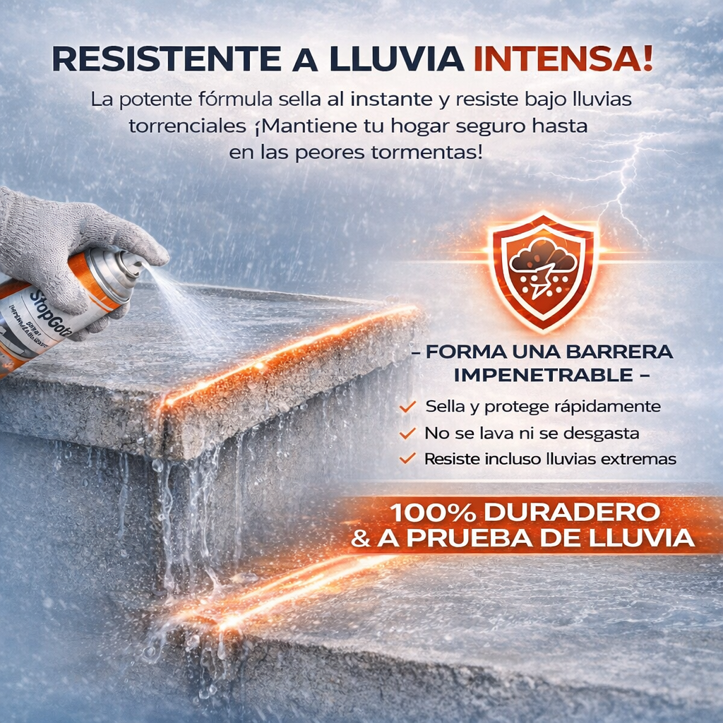 StopGota™ – Spray Impermeabilizante + ¡Paga 1 y llévate 2! SOLO HOY + REGALO EXCLUSIVO 🔥