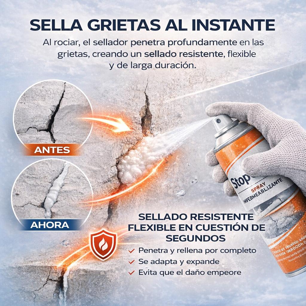 StopGota™ – Spray Impermeabilizante + ¡Paga 1 y llévate 2! SOLO HOY + REGALO EXCLUSIVO 🔥