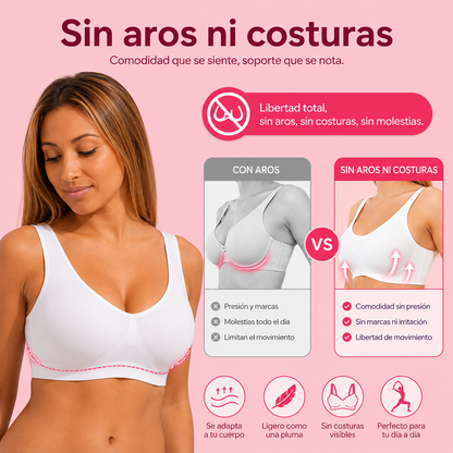 Belleforme™ - Sujetador Sin Costuras + ¡Paga 1 y Llévate 2! SOLO HOY🔥