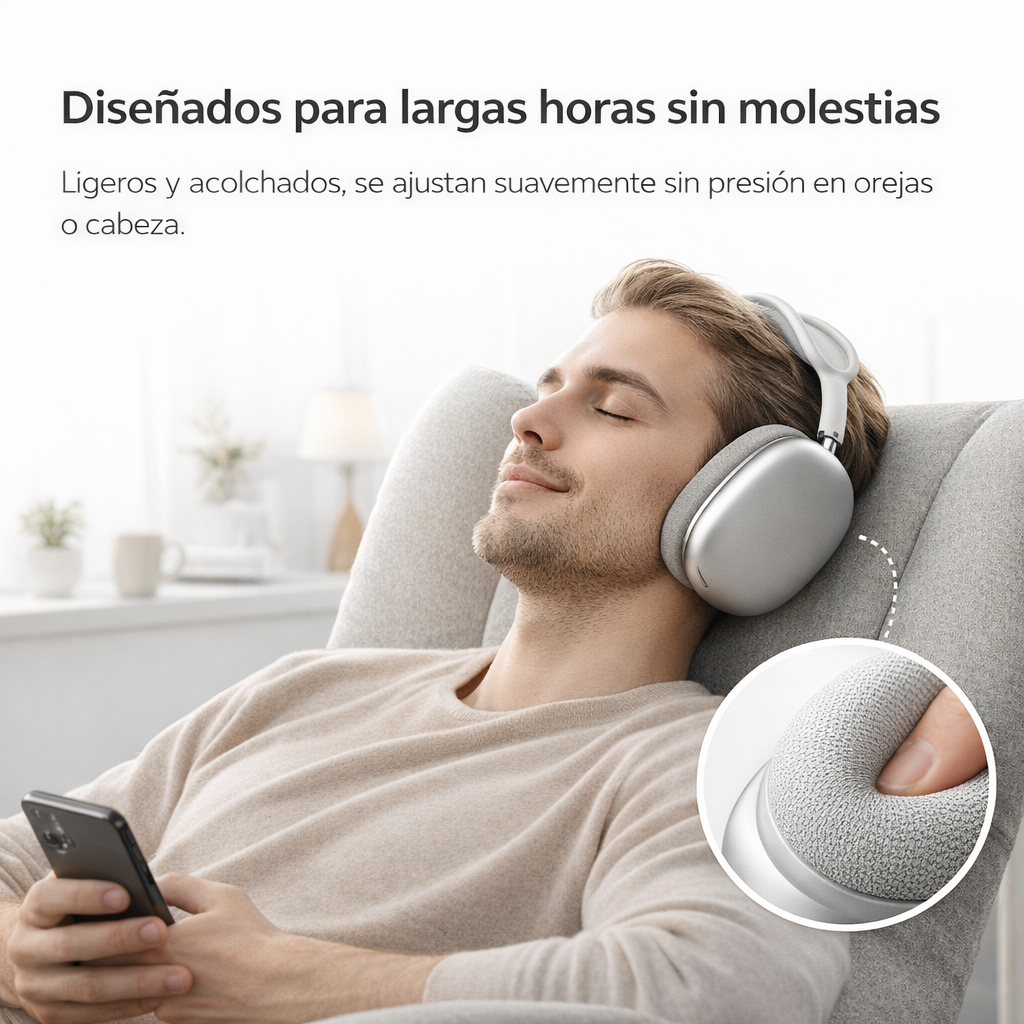 🎧 Air Pods Pro Max ULTRA™ con cancelación de ruido activa + carga rápida USB-C +¡OFERTA VÁLIDA SOLO HOY!🔥