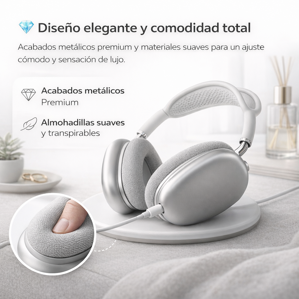 🎧 Air Pods Pro Max ULTRA™ con cancelación de ruido activa + carga rápida USB-C +¡OFERTA VÁLIDA SOLO HOY!🔥