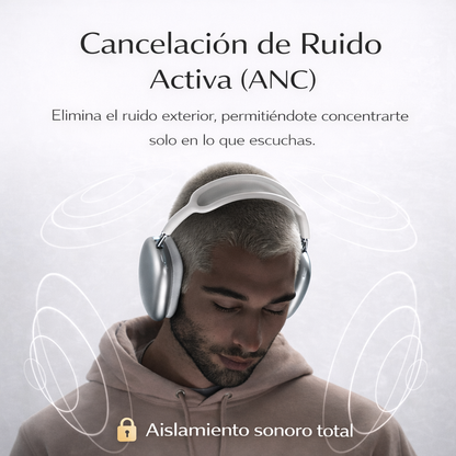 🎧 Air Pods Pro Max ULTRA™ con cancelación de ruido activa + carga rápida USB-C +¡OFERTA VÁLIDA SOLO HOY!🔥