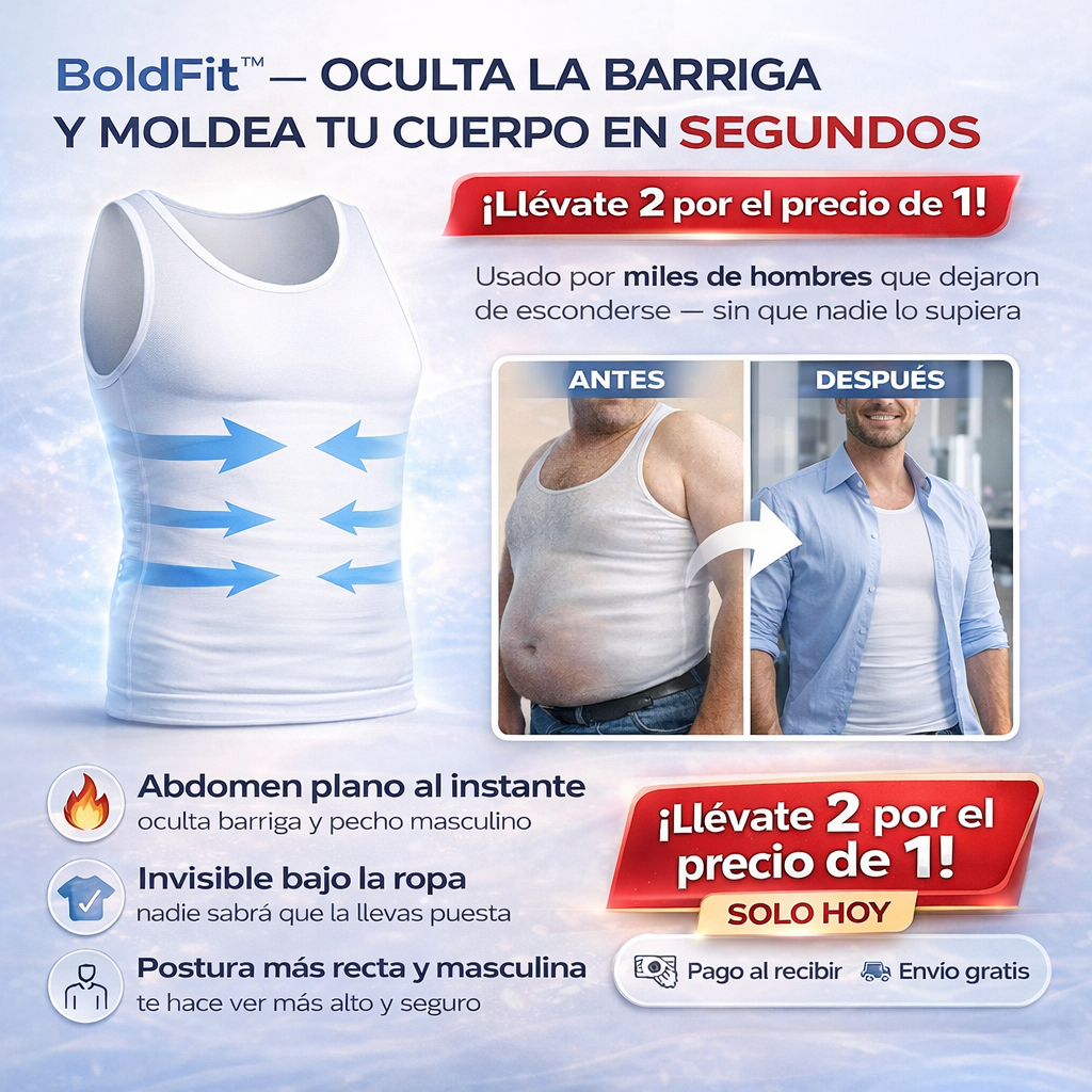 🔥 BoldFit™ — Oculta la Barriga y Moldea tu Cuerpo en Segundos +¡Llévate 2 por el precio de 1! SOLO HOY 🔥