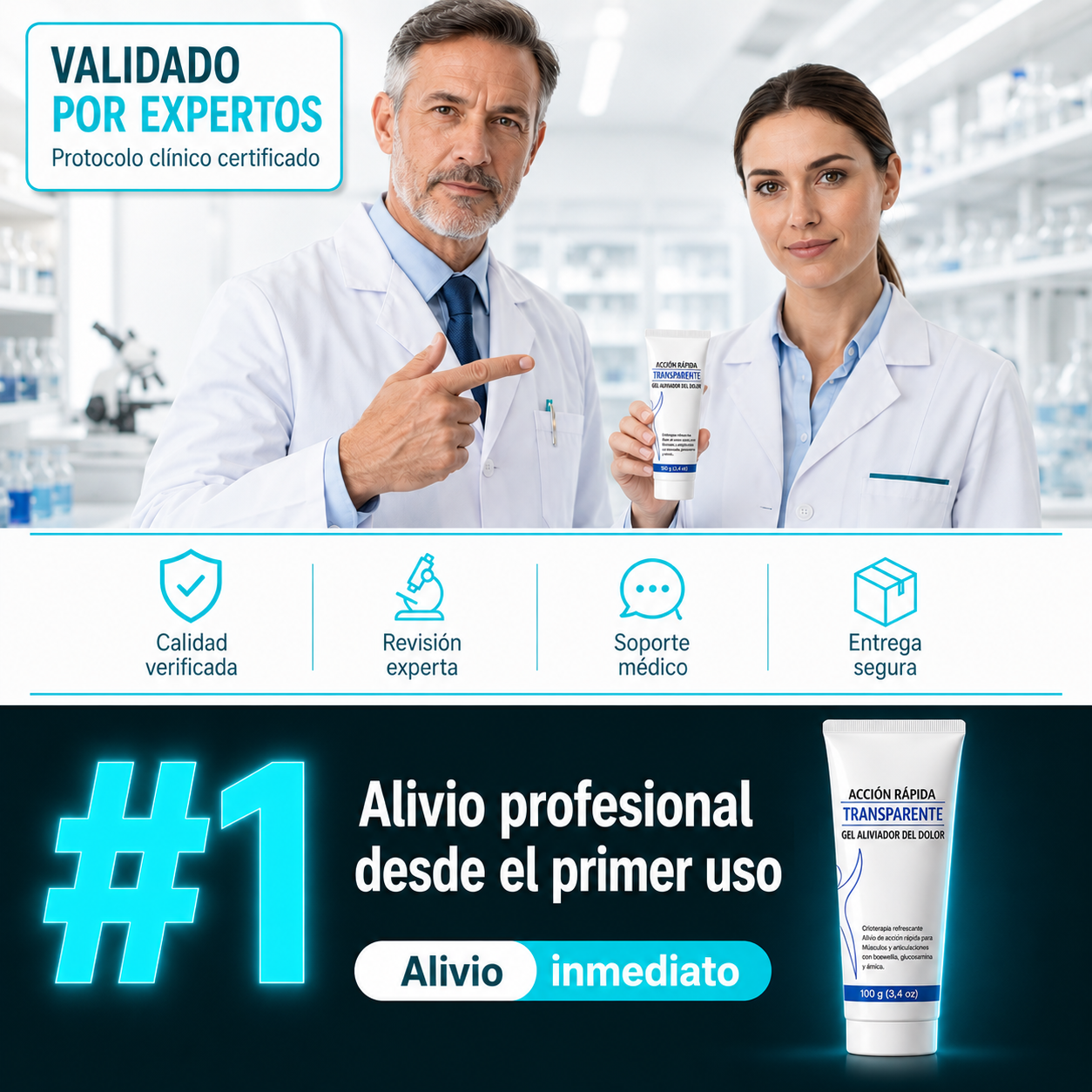 ArctiCure™ - Gel Masajeador Antiinflamatorio para los Dolores del Cuerpo + ¡OFERTA 2×1  SOLO HOY! 🔥