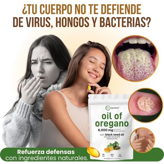 Cápsulas de aceite de orégano (60 cápsulas)